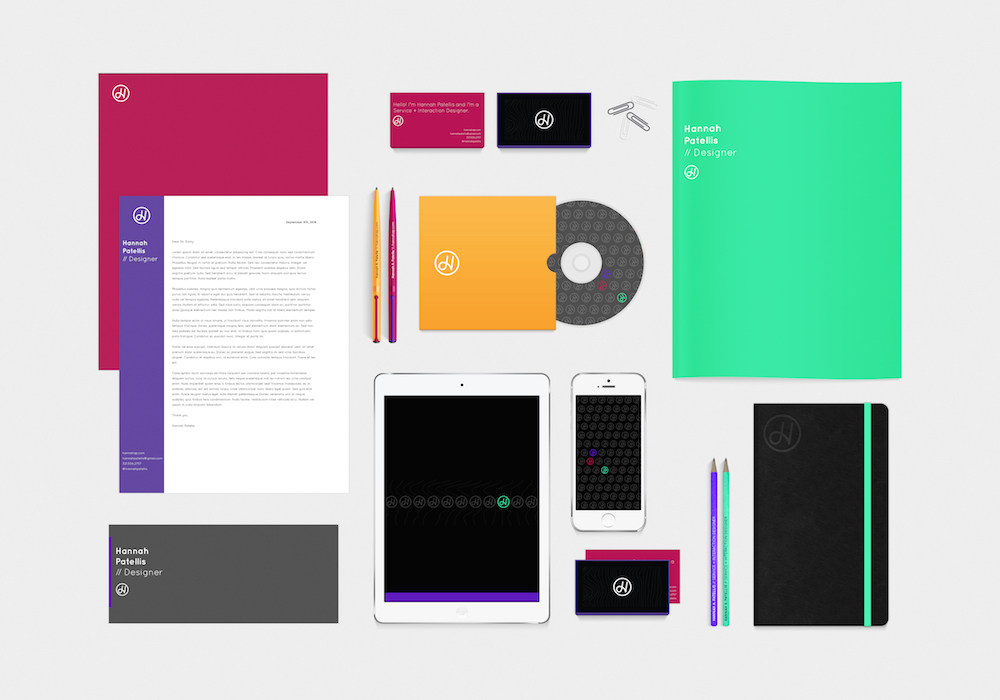 Logos in the color palette