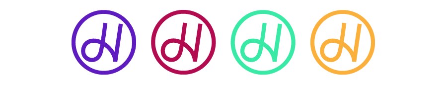 Logos in the color palette